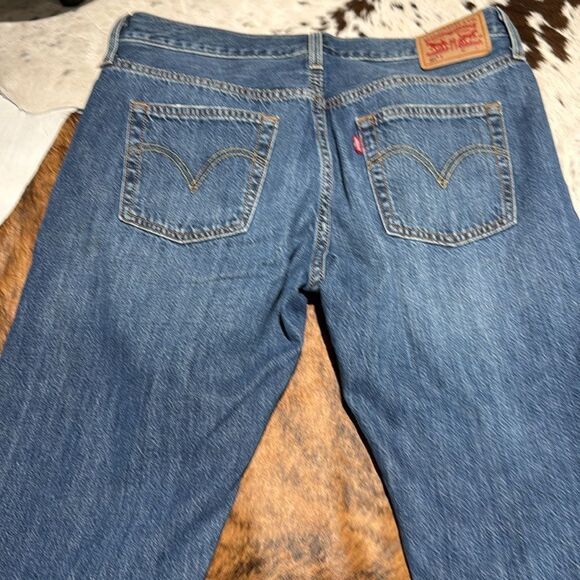 501 Levi’s Original Jeans Distressed denim 29 x 28 C45 - Picture 7 of 10